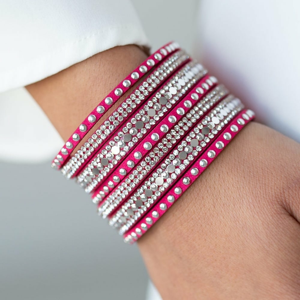 All Hustle Pink Urban Bracelet